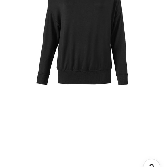 CAbi 5322 Beals Asymmetrical Sweatshirt Top XL - Picture 3 of 4